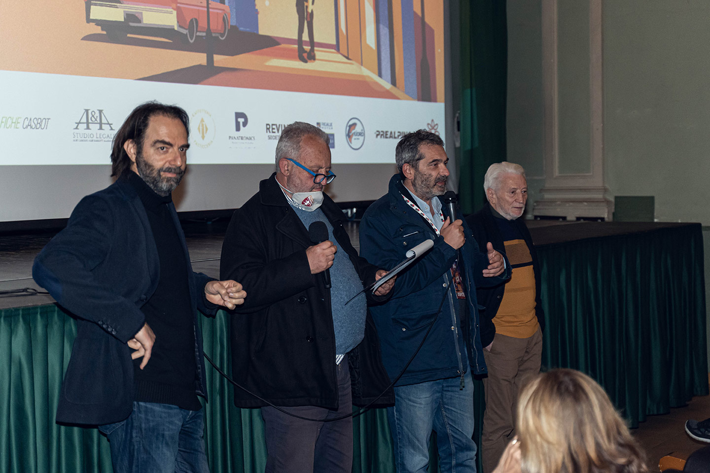 Effetto cinema Il giovane corsaro, Pasolini da Bologna - Neri Marcorè, Steve Della Casa,Emilio Marrese, Celeste Colombo