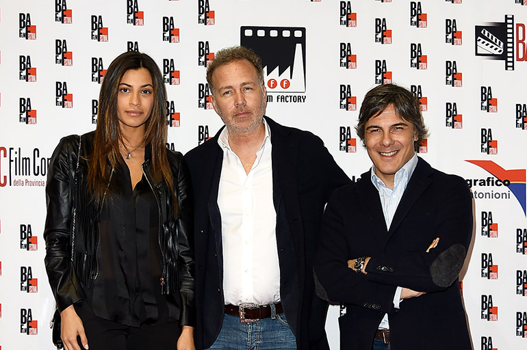 Paolo Tenna e Paolo Damilano per Film Commission Torino Piemonte con Romina Pierdomenico attrice modella.