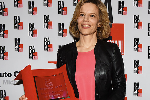 Sonia Bergamasco (Premio Made in Italy BAFF 2016 – CAME S.p.A. - Miglior attrice)