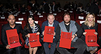 I premiati Marta Donzelli,Antonello Fassari, Stefano Fresi, Alessandra Mastronardi, Marco D'Amore.