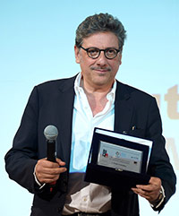 Sergio Castellitto riceve il premio Platinum Dino Ceccuzzi all'eccellenza cinematografica 
