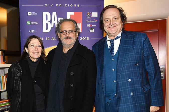 Giuseppe M. Gaudino e Isabella Sandri Premio Carlo Lizzani per Miglior Sceneggiatura del film 