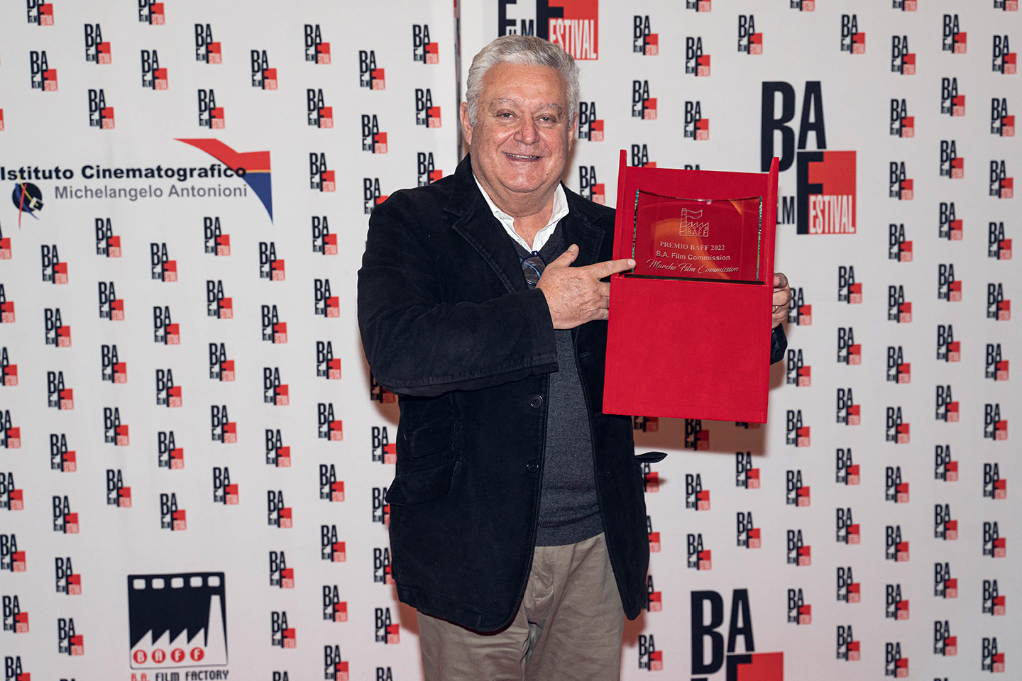 Serata Finale Premio Baff 2022 – B.A. Fim Commission Francesco Gesualdi, Marche Film Commission