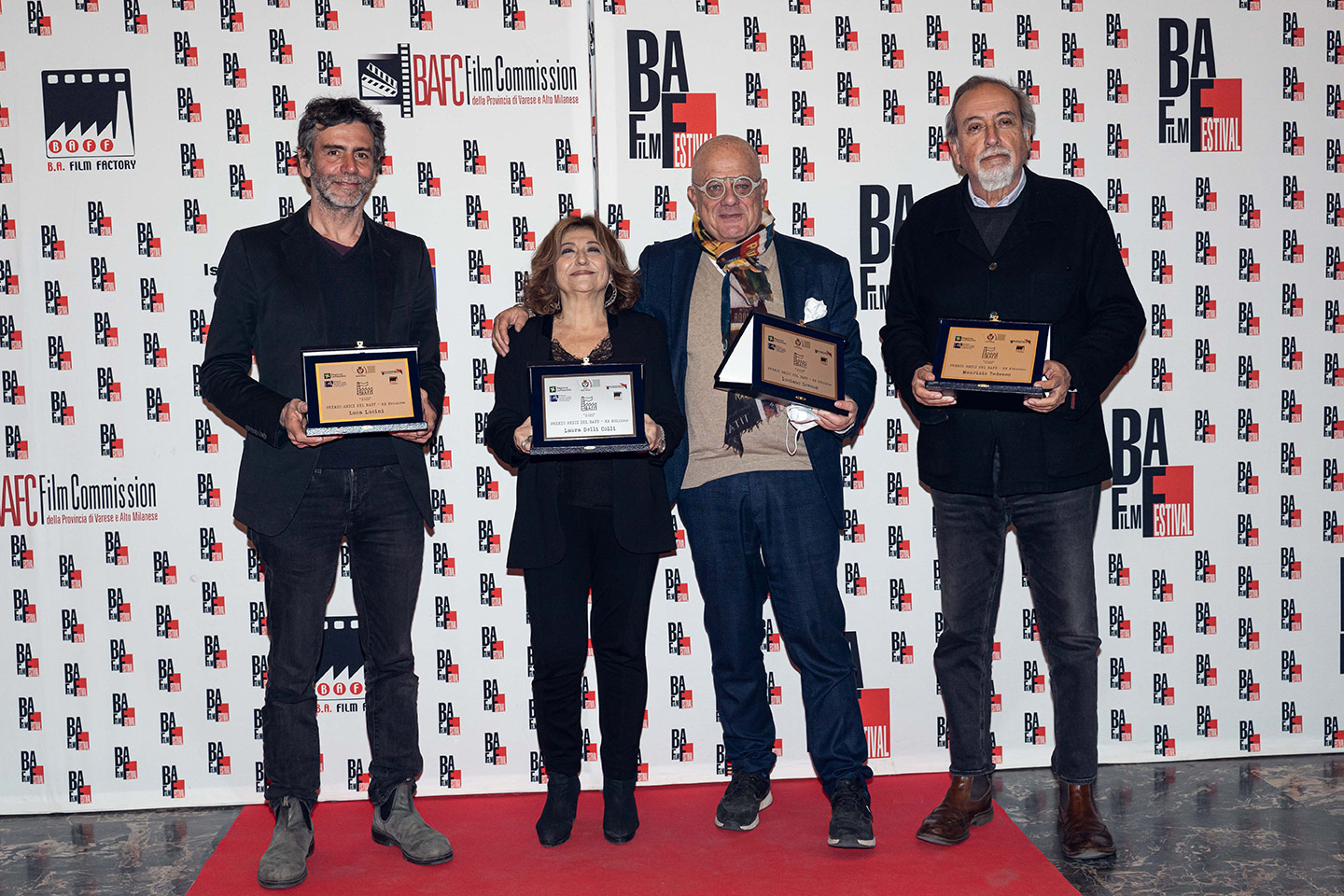 Serata Finale - Premio Amici del BAFF 2022 XX° Edizione Laura Delli Colli, Luca Lucini, Maurizio Tedesco e Luciano Sovena